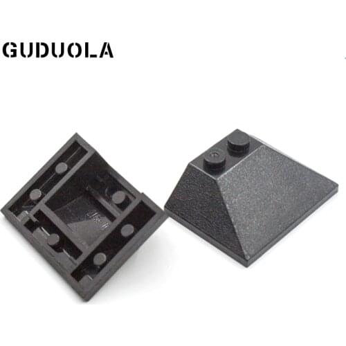 Guduola Special Brick Slope 3x4 Double (45°/ 25°) (4861) MOC Brick Building Block DIY Educational Toys Parts 15pcs/LOT
