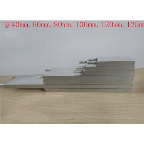 Ultra Thin 5.5mm Aluminum Water Cooled Block Cooling Liquid Waterblock Customized Mobile Phone Cooling Board CPU Graphics Cooler