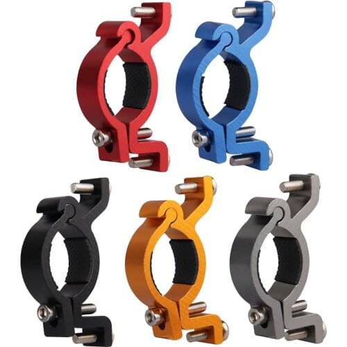 1pc Aluminum Alloy MTB Road Bike Bicycle Water Bottle Clamp Cycling Bolt Cage Holder Adapter Support Kettle Rack Mount