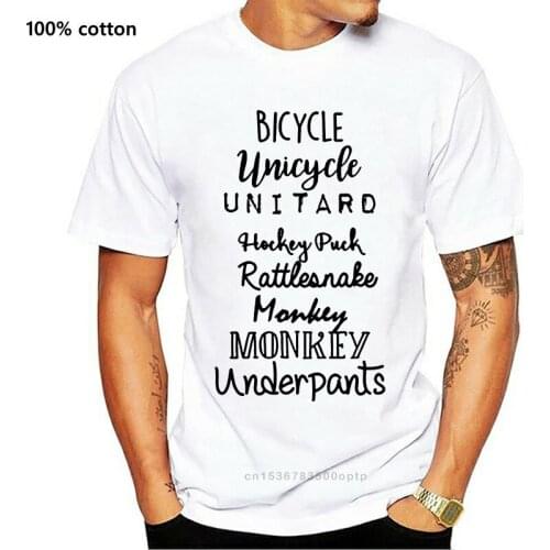 100% Cotton Men T Shirt Custom Printed Gilmore Girls - Bicycle Unicycle Women T-Shirt
