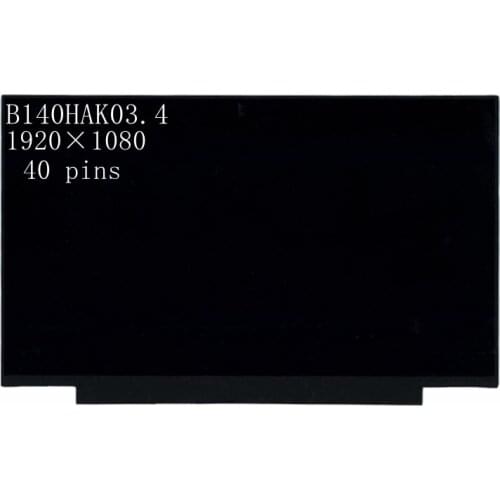 14.0''inch Laptop Matrix IPS FHD 1920X1080 EDP 40 pin B140HAK03.4 Lcd Touch Screen Display Panel