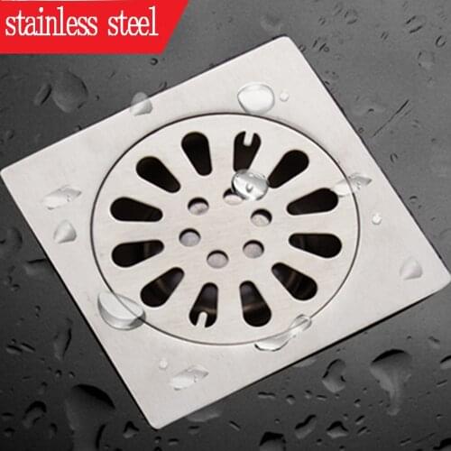 BaiDaiMoDeng Top Fashion Linear Shower Drain Thick Stainless Steel Floor Drain Ordinary Bathroom Toilet Kitchen Dedicated