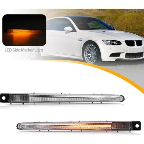 For BMW 3 Series E90 E9x E92 E93 M3 S65 V8 328i 335i 335is GTS 316d 2X Sequential Side Blinker Lights Flashing Indicator Lamps