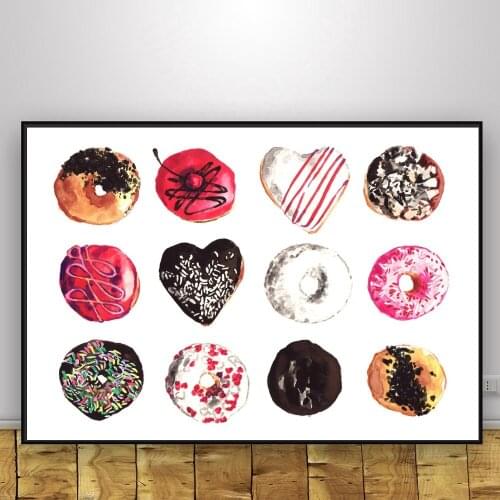 Pink Sprinkles Valentines Day Gift Canvas Painting Wall Art Pictures prints home decor Wall poster decoration for living room