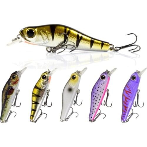 KoKossi 1Pcs 6.9G/68MM Wobbler Minnow Fishing Hard Lures Sinking Artificial Bait Sharp Hooks Fishing Sports Accessories Tools