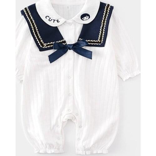 Newborn Baby Romper Baby Girl One-year-old Baby Clothes Cute Spring and Autumn Clothes Newborn Baby Girl Clothes