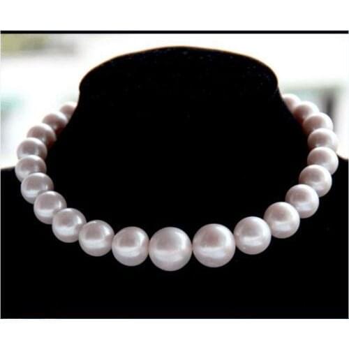 Beautiful NEW HUGE 18" 12-13MM SOUTH SEA NATURAL GOLD PEARL NECKLACE Yellow Clasp