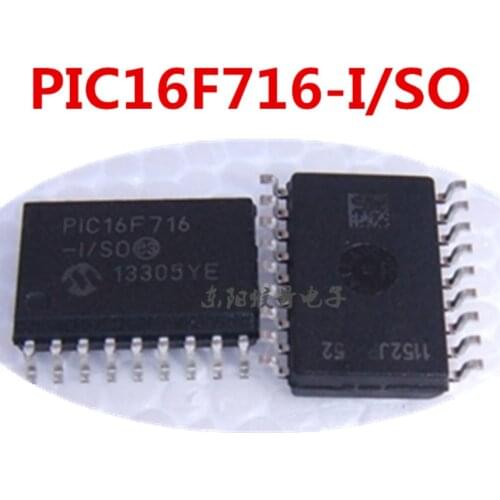 Xinyuan PIC16F716-I/SO PIC16F716 16F716 SOP18 IC MCU 8BIT 3.5KB FLASH 18SOIC 1-100PCS