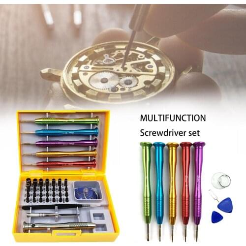 Multifunctional Screwdriver Set 40pcs Phone Repairing Hexagon Maintenance Tools Kit Suitable For Mobile Phones Computers Toys