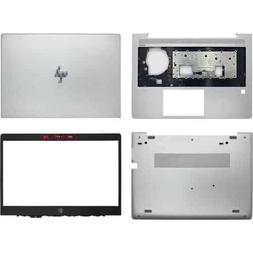 New Laptop LCD Back Cover Top Case/FrontBezel/Palmrest/BottomCase For HP EliteBook 840 G5 740 G5 L15502-001 L14371-001 Non touch