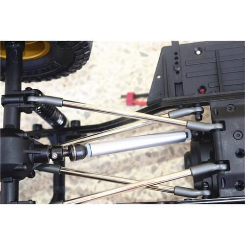 2pcs GPM ES037S Aluminum Alloy Front CVD Drive Shafts Element RC for 1:10 Associated Electrics ENDURO SENDERO 40100 Parts