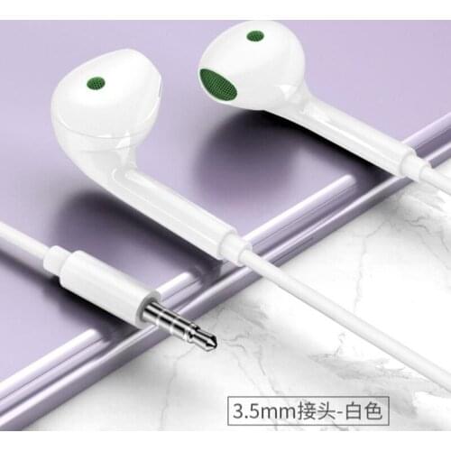3.5mm Wired Headphones MH150 In-ear Type C Earphone With Mic Volume Control ForOPPO RENO 5 4 R17 R15 R11 R9 Find X3 Pro X2 Pro X