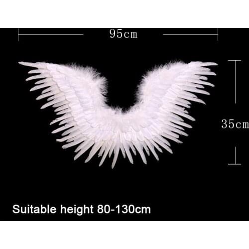 Christmas Anime Feather Fairy Angel Wings For Children Fancy Dress Costume Party Event Wedding Costume Props