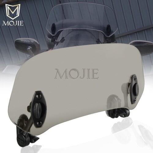 Motorcycle Windshield Extension Spoiler Windscreen Air Deflector For YAMAHA FZX 700 750 FZS600 FAZER 1000 16 FJ 1100 1200 600