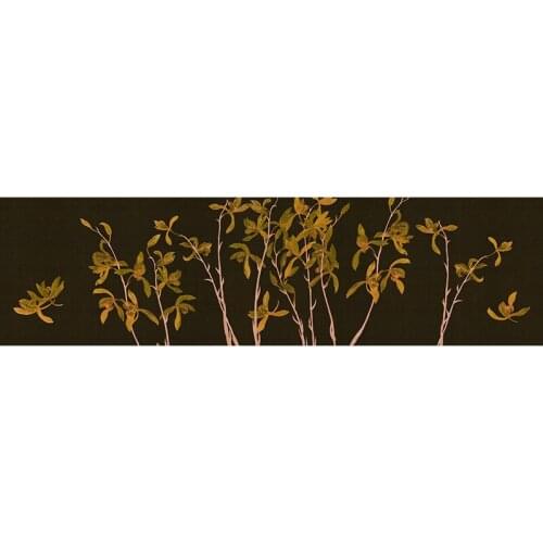 YongHe Unframed Canvas Spray Watercolor Painting Traditional Chinese Landscape Painting Poetry In The Living Room Decoration