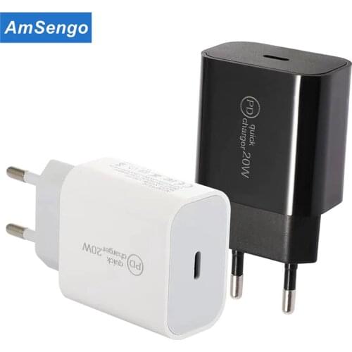20W USB Charger QC 3.0 Fast Phone Charge Adapter For iPhone 12 Pro Max iPad Airpods Huawei Xiaomi Samsung Fast Charging Adapter