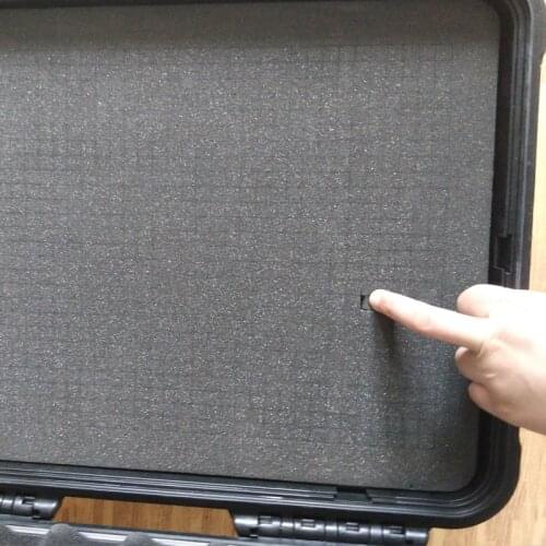 43*25cm pick pluck soft foam for easy cutting,without the hard case