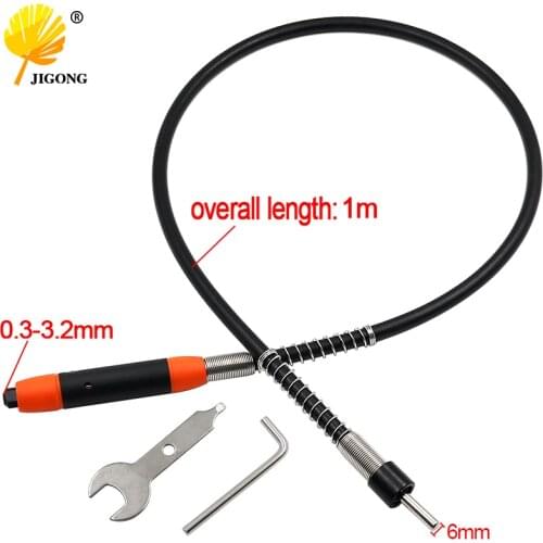 Dremel Accessories Flexible Shaft 1m Rotary Tool Fits For Grinder Engraver Mini Electric Drill Polishing Machine Tools