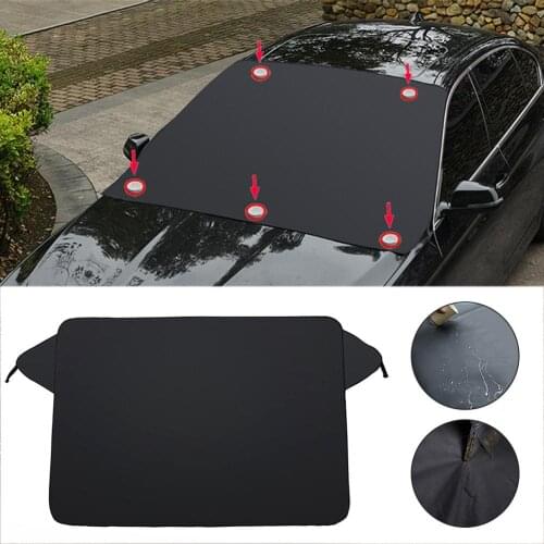 Car Sunshade Sun Block Magnet Large Sun Block Folding Aluminum Foil Insulation Car Glass Sunshade Car Sun Visor