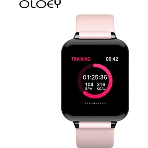 B57 Women Smartwatch 1.3 IPS Heart Rate Monitor Blood Pressure Smart Watch Fitness Waterproof Smart Bracelet Sport SmartBand