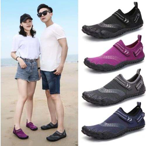 2021 Fitness Treadmill Shoes Mens Swimming Dive Seaside Wading Snorkeling Shoes Couple Travel Beach Shoes Female Skin Shoes