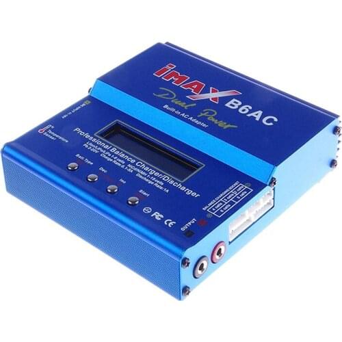 Free Shipping IMAX B6AC 80W Balance Battery Charger with Digital LCD Screen for NiM