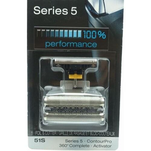 Shaver Razor Series5 Foil Head Cutter 51s 8000 Series 360`Complete.Actiator 8385 8595 8795 8970 8975 8985 8986 8987 8990 8987