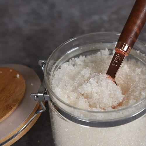 Wooden Salt and Pepper Grinder Set Pepper Grinders Refillable with Adjustable Coarseness Salt Pepper Shaker Tableware