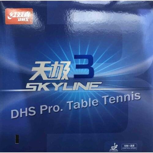 DHS Skyline TG3 TG 3 TG-3 Pips-In Table Tennis PingPong Rubber With Sponge