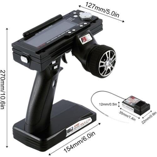 Flysky FS-IT3B FS-GT3B 2.4G 3ch RC System Gun remote control transmitter & receiver For RC Car RC Boat