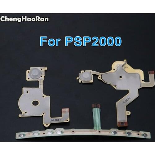ChengHaoRan For Sony PSP 2000 PSP2000 Cable Replacement Direction Cross Button L R Left Key Volume Right Keypad Flex Cable
