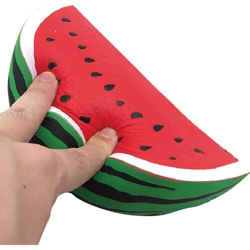 Fidget Watermelon Decompression Toy Elasticity Slow Rising Stress Reliever Toys For Children Adults Summer Toy