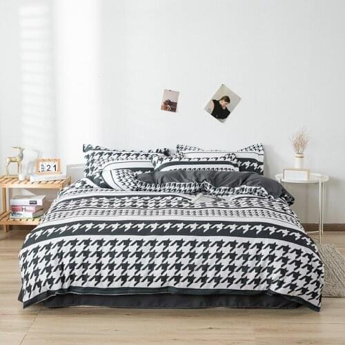 Cartoons Thousand Birds Flying Pattern Bedding Set, Duvet Cover Pillowcase 3pcs 200x200,150x200 Quilt Cover, King Size Bed Sets