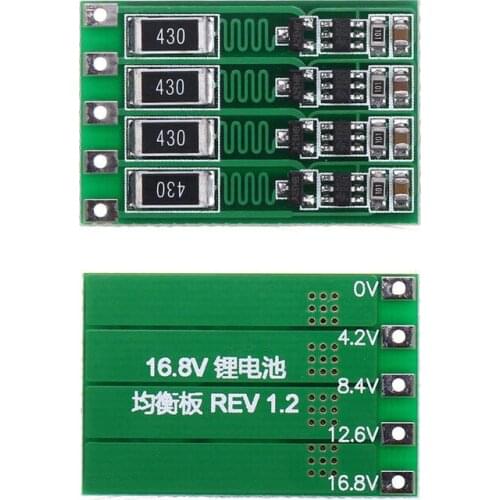 Mayitr 4S 16.8V 100mA Li-ion Lithium 18650 Battery BMS PCB Protection Board Balance For 2000-4000mAh Battery New