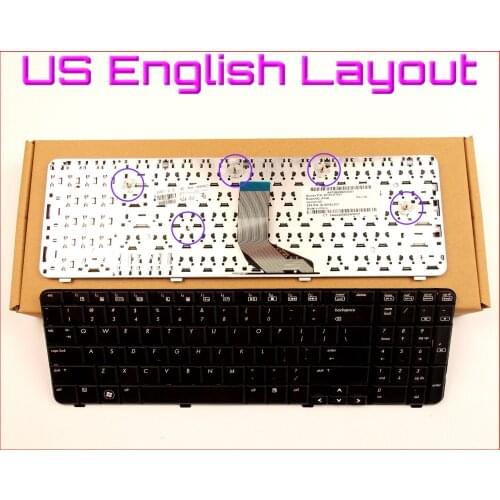 New Keyboard US English Version for HP/Compaq CQ61 G61 G61-336NR G61-632NR G61-327CL CQ61-320CA G61-423ca G61-400ca Laptop