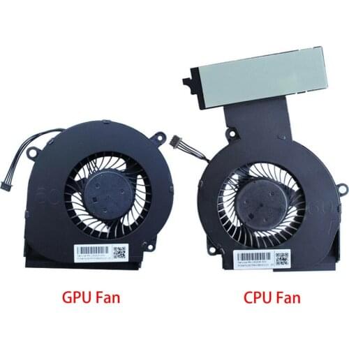 New CPU+GPU Cooling Fan L30203-001 L30204-001 For HP Omen 15-DC 15-DC1068TX TPN-Q211