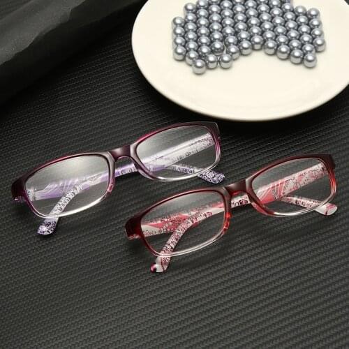 New Ladies Reading Glasses Elegant Shavings Comfortable Glasses Frame Elderly Glasses With Degree Ladies Reading Glasses
