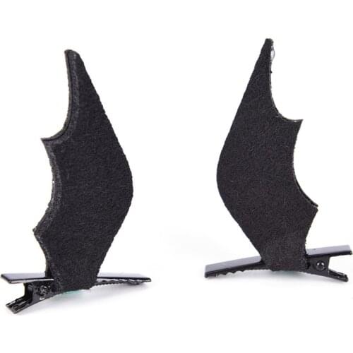 Girl Halloween Stereo Devil Hairgrips Headband Hairband Headwear Accessories Horns Ears Hairpins Barrettes Hair Head Bands Clip