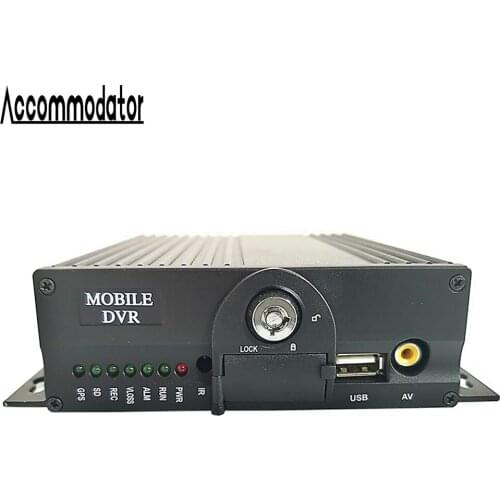 Factory Directly Selling Mobile Video Recorder Trucks School Bus Dual SD DVR 4CH 3G GPS WIFI