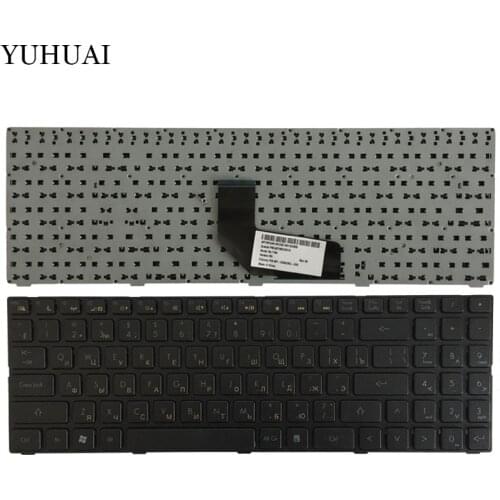 Russian Keyboard for DNS TWC K580S i5 i7 D0 D1 D2 D3 K580N K580C K620C AETWC700010 MP-09R63SU-920 RU Black with frame