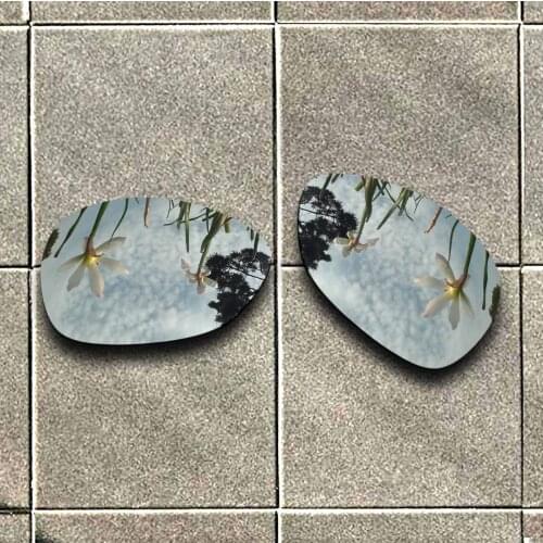 Silver Titanium Polarized Sunglasses Replacement Lens for-Oakley Crosshair 2012 Frame 100% UV Protection Good Fitness