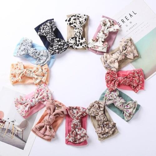 Chiffon Bow Headband Baby Girl Headbands Baby Girl Items Accessories