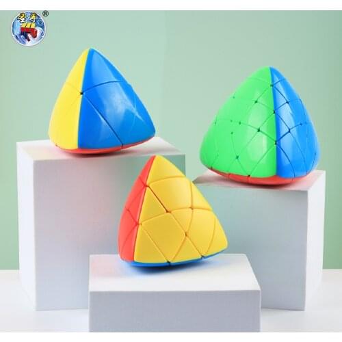 Sengso 2x2x2 3x3x3 4x4x4 Magio Cubo Stickerless Rice Dumpling Cubes Speed Puzzle CubeS Strange Shape Educational Twist Toys