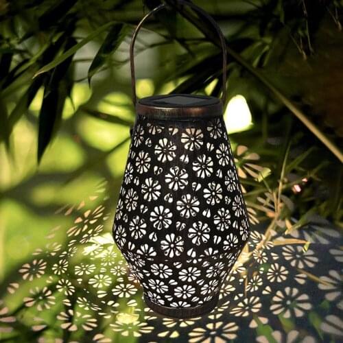 Solar Led Lamp sun-proof Waterproof Outdoor Courtyard Lantern Park Decoration Balcony Villa Creative Terrace Home Hanging Lamp