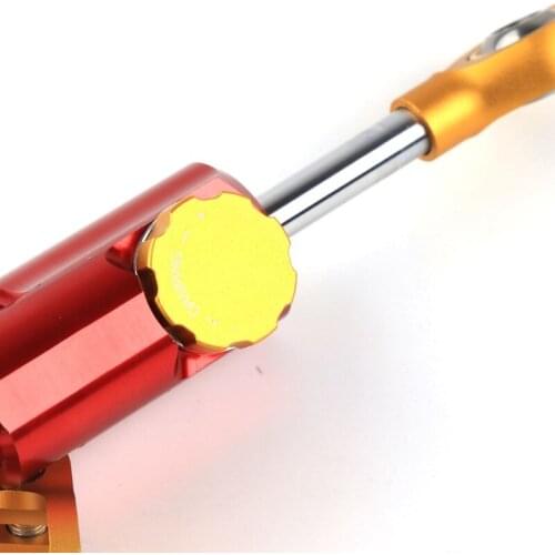 T3ED Steering Damper Stabilizer Shock Absorber Direction Bracket For Heavy locomotives, motorcycles