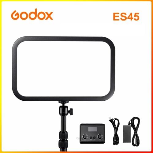 Godox E-Sports LED Light ES45 Kit 2800K-6500K Mounting Rod with APP & Remote Controller for Youtube Game Live Photography Studio