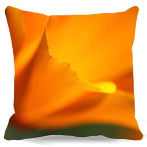 Tulips Flowers Natural Flowers Soft Cloth Cushion Pillow Case Covers - Double-Sided Printing
