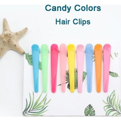 10pcs Hair Clips Material Alligator Pro Hairdressing Salon Sectioning Hair Styling Tool Braiding Clip Hairpins Accessory DIY