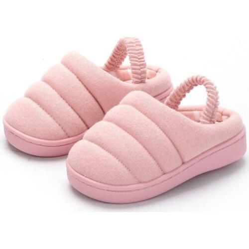 Winter kids Slippers Children Funny Soft Boys Home House Shoes Kids Baby Girls Cartoon Slippers Indoor Floor Shoes Non-Slip