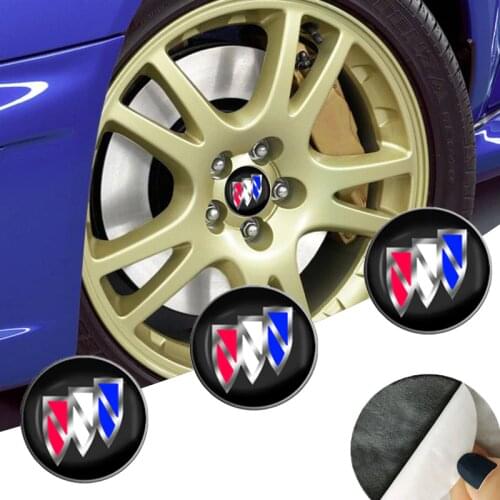 4pcs 56mm Car Wheel Center Hub Caps Rim Emblem Sticker Auto Goods For Buick Regal Lacrosse Encore Enclave Envision Accessories